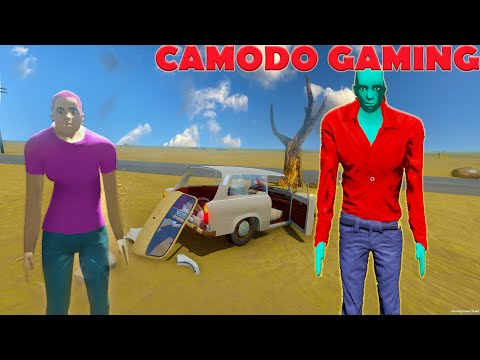 Camodo FEEDS me to the GIANT RABBITS! | The Long Drive Multiplayer