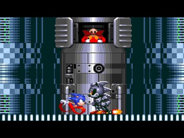 Silver and Mecha Sonics Boss [Sonic 3 A.I.R.] [Requests]