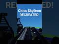 Cities Skylines Roller Coaster RECREATED in Planet Coaster 2