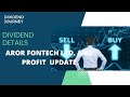 Ador fontech ltd dividend rs600 psharedividendvisits7790