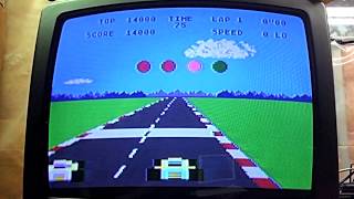 Pole Position on Atari 8-bit | First Time Playing