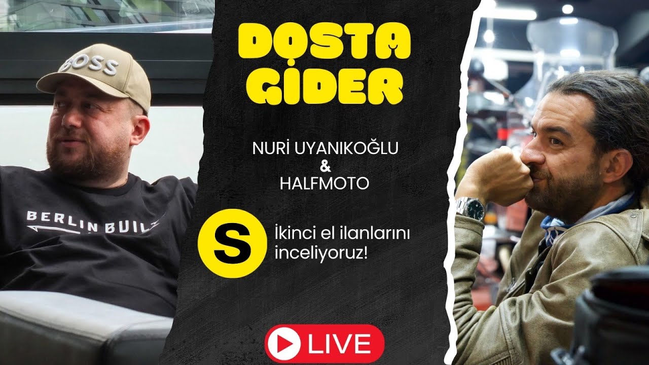 Dosta Gider #43 İkinci El İlanları İnceliyoruz w/ Half Moto