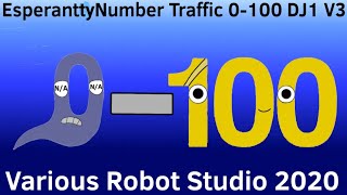 Esperantty Number Traffic 0-100 DJ1 Version 3 (3 September 2020)