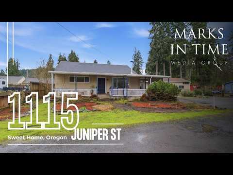 1115 Juniper St, Sweet Home, OR home video tour