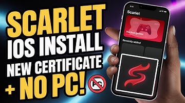 UPDATED Scarlet Install Method for iOS 15–26 📱 No PC Needed | Install IPA Files