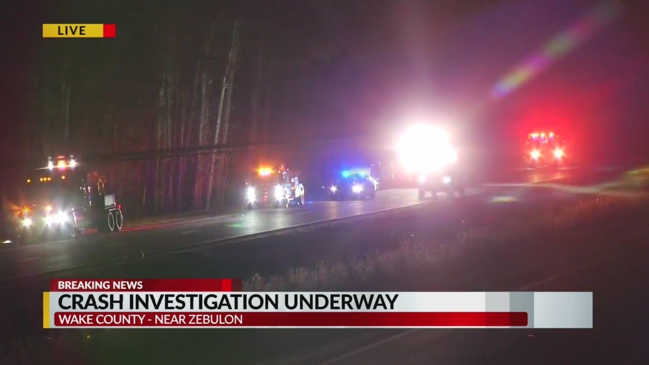 Crash investigation underway in Wake County - YouTube