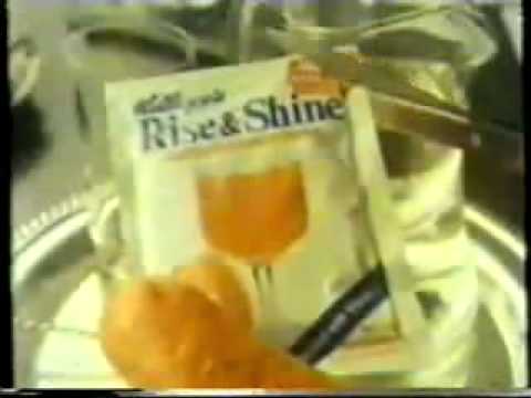 1978 Kelloggs Rise & Shine Orange Juice