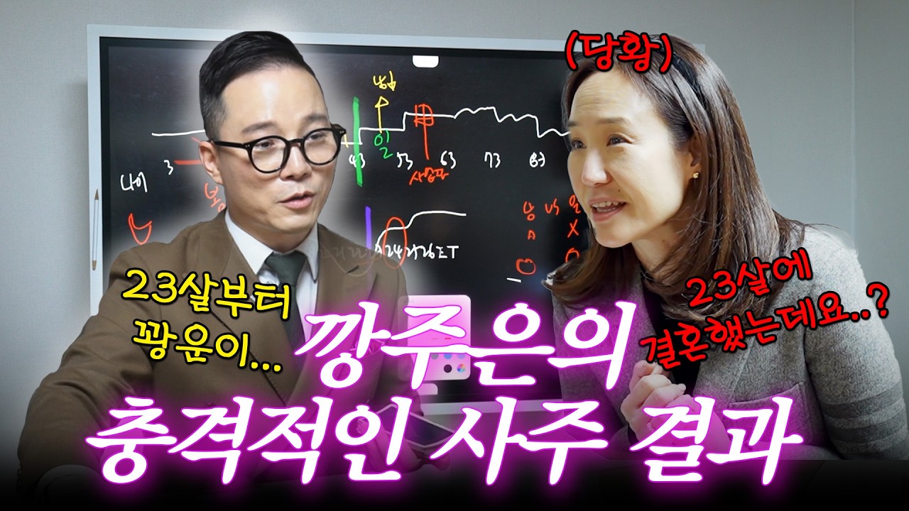[ENG SUB]강주은, 정주영 회장과 지드래곤이랑 같은 사주?