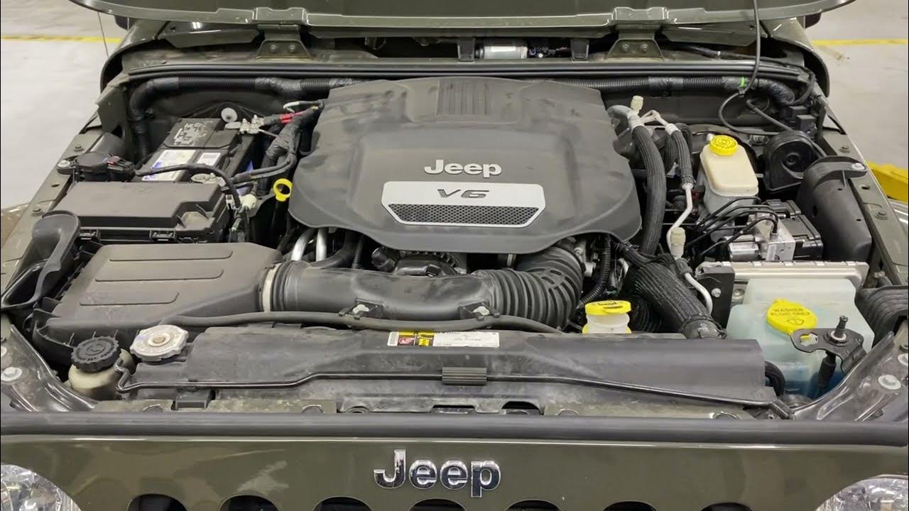 How to check a Jeep Wrangler Coolant Leak in 30 seconds - YouTube