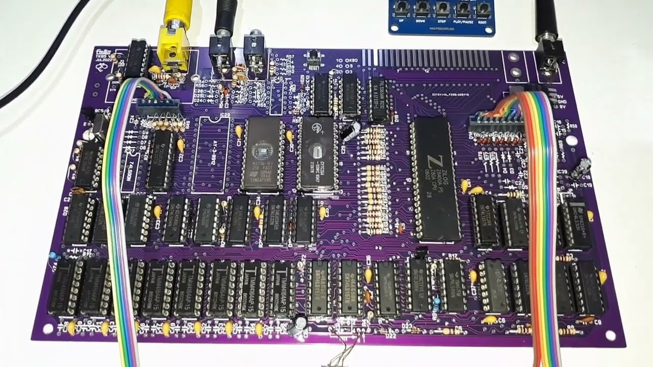 TK85 MICRODIGITAL - Atualização PCB V4 - KIT DE MONTAGEM - TK85