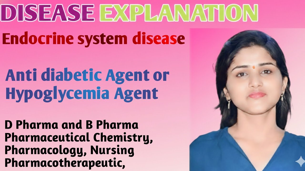 Anti diabetic Agent or Hypoglycemia Agent or Anti hyperglycemia agent/drug by 