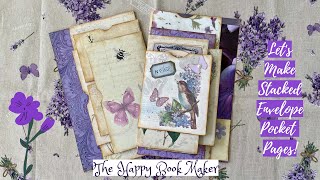Let’s Make a Stacked Envelope Pocket Page!