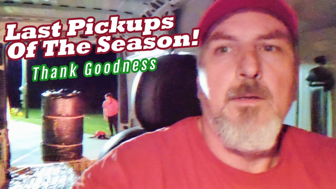 Last Delivery and Pickup of the Busy Bounce House Season