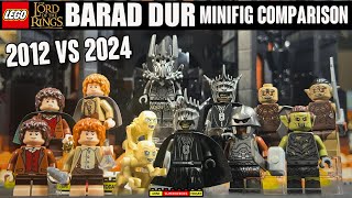 LEGO Lord of the Rings MINIFIG COMPARISON (Barad-Dur: 2012 vs 2024)