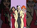 When Disney Villain females go to the club  #disney #villains  #animation #dance #parody #toonboom