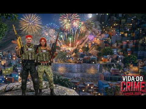 GTA 5 : VIDA DO CRIME - TROPA DO 157 E TROPA DO MAIS NOVO 🚩 INVADIU A ROCINHA QUEBRANDO TUDO - EP.97