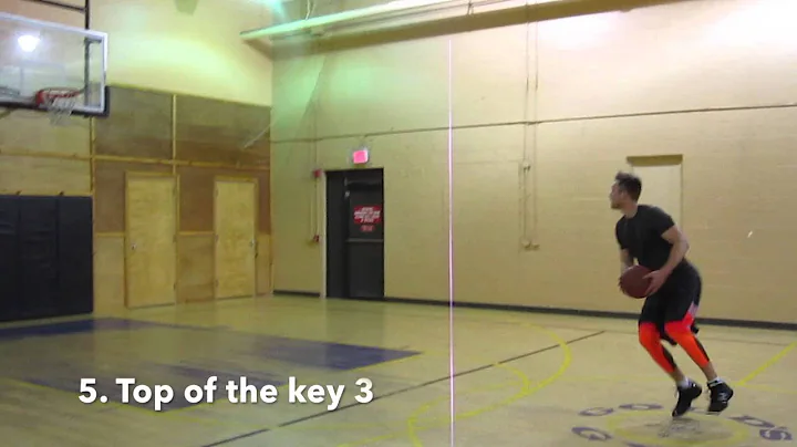 Improve basketball shooting- **STAR SHOOTING DRILL**