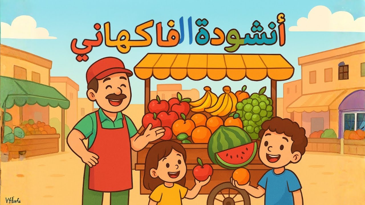 أنشودة الفاكهاني للسنة الثالثة إبتدائي في الجزائر ملحنة ومكررة للحفظ