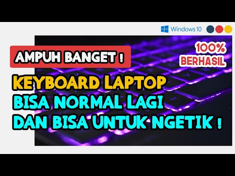 Cara mengatasi Keyboard Laptop TIDAK BERFUNGSI di Windows 10 | TUTORIAL TERBARU