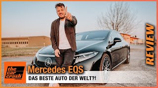 Mercedes Benz EQS (2022) Das beste Auto der Welt?! 🤔 Fahrbericht | Review | Test | Night Drive