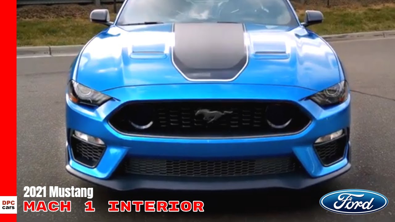 2021 Ford Mustang Mach 1 Interior Youtube