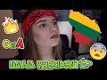 AŠ NAUJOJI LIETUVOS PREZIDENTĖ??😨😳😡 | Q&A #1