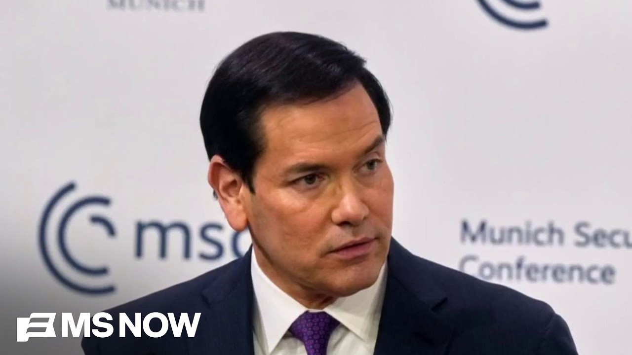 Rubio skips Ukraine meeting with allies in Munich