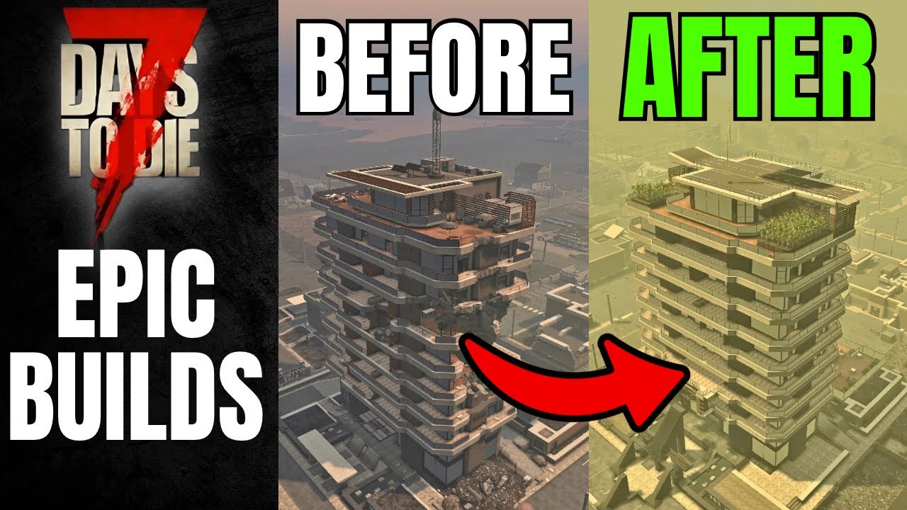 You Won’t Believe This EPIC Restoration Build! | 7 Days to Die Community Base Bases