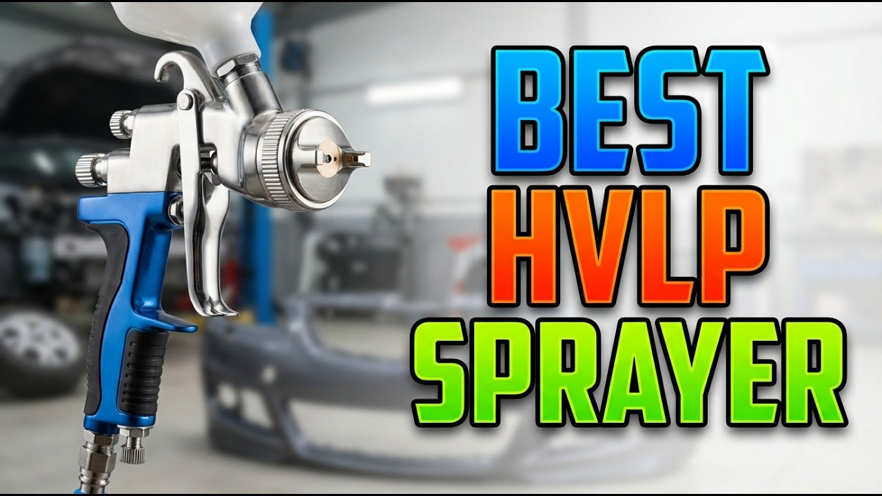 TOP 5 Best HVLP Paint Sprayer 2026 | Top 5 Smooth Finish Sprayers for Cabinets & Furniture!