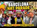 Inside Barcelona’s Famous Hat Parade 🎩 | The Most Creative Festival in Spain