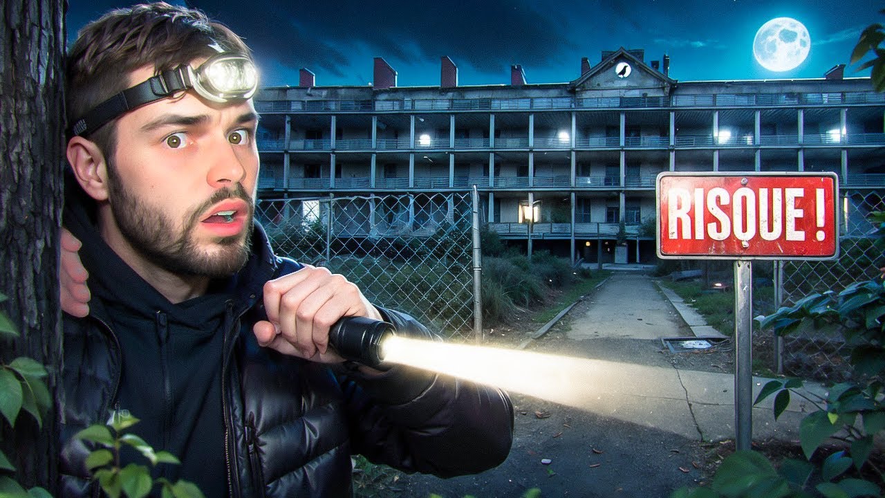 Ce SANATORIUM est-il HANTÉ... ? 🥶 Exploration URBEX en PLEINE NUIT 🚨