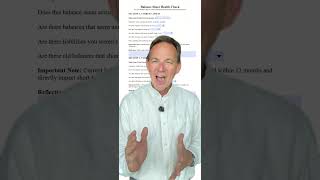 Most business owners have never actually reviewed their Balance Sheet critically…