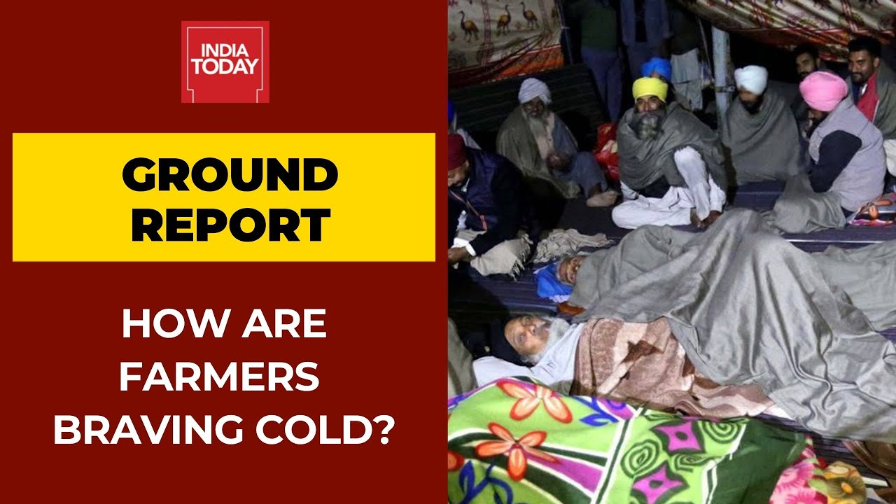 How Protesting Farmers Are Braving The Cold At Singhu Border? | Ground Report