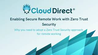 Why to adopt a Zero Trust Security approach for remote working