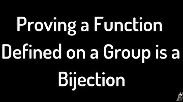 Proof that f(x) = xg_0 is a Bijection
