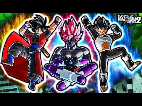 NEW HUGE TRANSFORMATION HEROES PACK! Dragon Ball Xenoverse 2 Xeno Goku & Vegeta Vs Ahms ALL FORMS