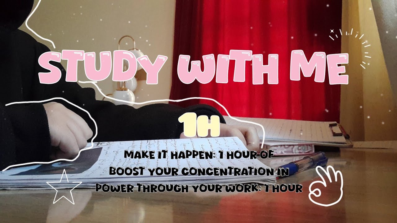 Study with me for an hour||ادرسوا معي لمدة ساعة🪄