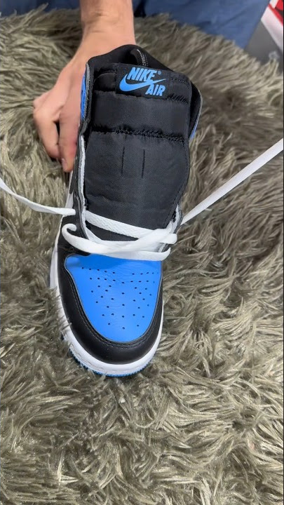 Jordan 1 UNC Toe Best Lace Style Tutorial !!!