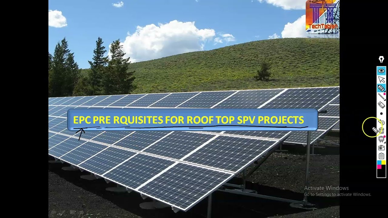 EPC PRE RQUISITES FOR ROOF TOP SPV PROJECTS | सौर साइट चयन महत्वपूर्ण बिंदु