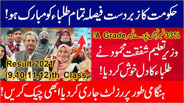 Result 2021 - 9th class result 2021 - 10th Class Result 2021 -2021 Result 12th - Matric Result 2021
