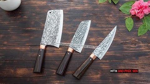 BỘ BA CÁN MUN KHÂU ĐỒNG ĐỎ - HÀNG CHUẨN CỦA HTX DAO PHÚC SEN