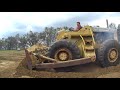 Allis Chalmers Wheel Dozer in action