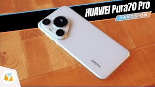 Handson with the HUAWEI Pura 70 Pro in China!