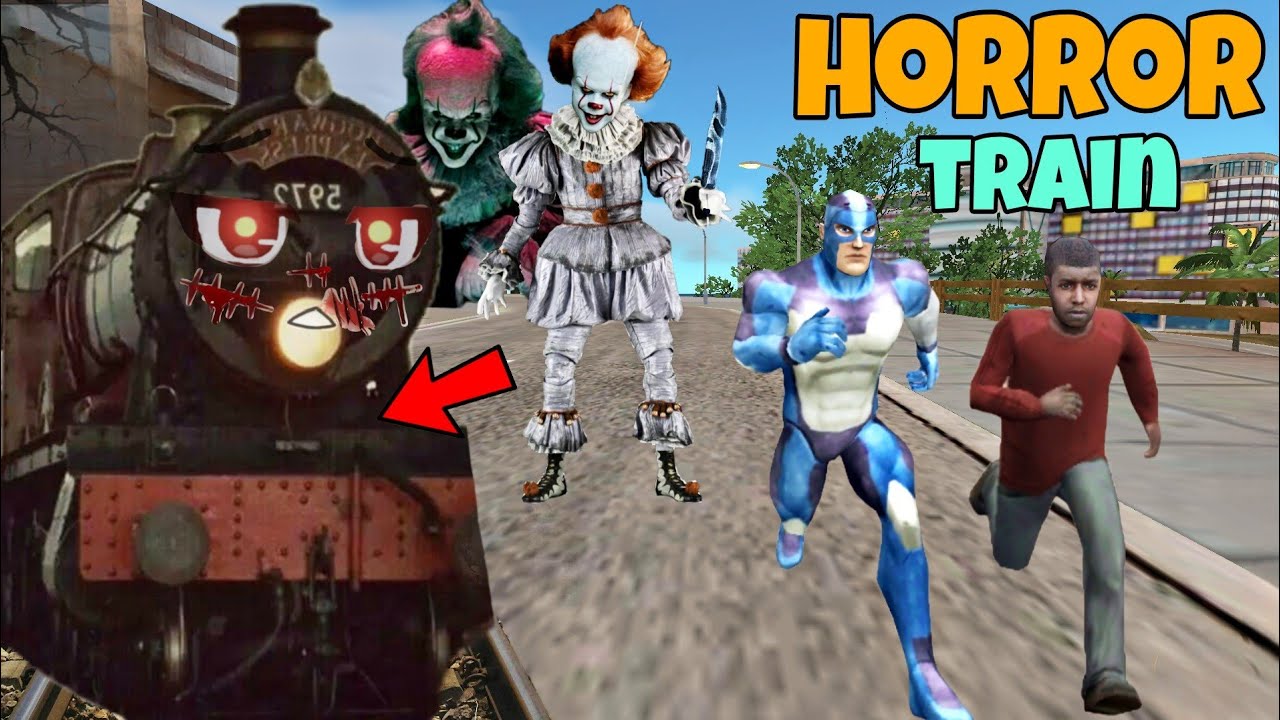 Train In Vice Town Death Park । In Rope Hero Vice Town । Horror Video । New Update 6.5.2