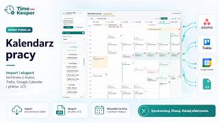 Kalendarz pracy | TimeKeeper PRO