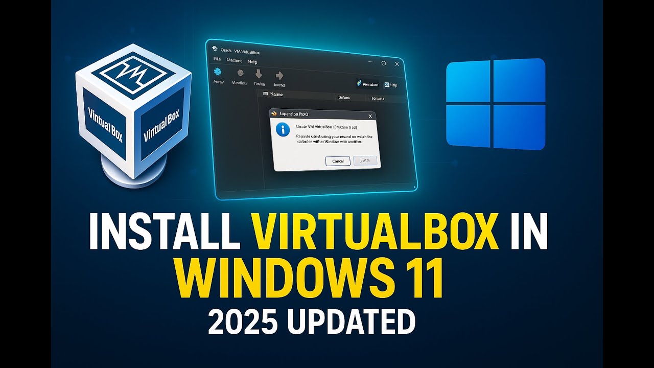 How to Install VirtualBox on Windows 11 - 2025 Updated - YouTube