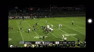Aric Johnson TD vs Sycamore 2021