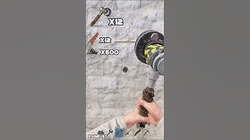 How many Salvaged Hammers does it take to break a soft side wall in Rust 2023 #rust #rusttips