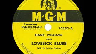 1949 HITS ARCHIVE: Lovesick Blues - Hank Williams