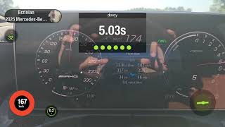 2026 Mercedes C63s E Performance 100-200 kmh